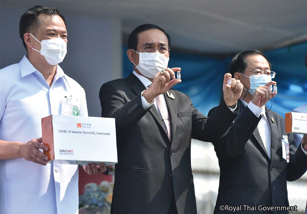 ワクチンが到着、接種開始 - ワイズデジタル【タイで生活する人のための情報サイト】