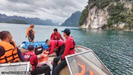 チャオラン湖で観光ボート転覆　フランス人1人行方不明 - ワイズデジタル【タイで生活する人のための情報サイト】